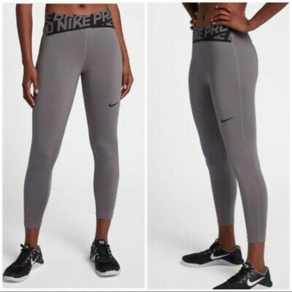 Nike intertwist 7/8ths grey leggings - Picture 1 of 7